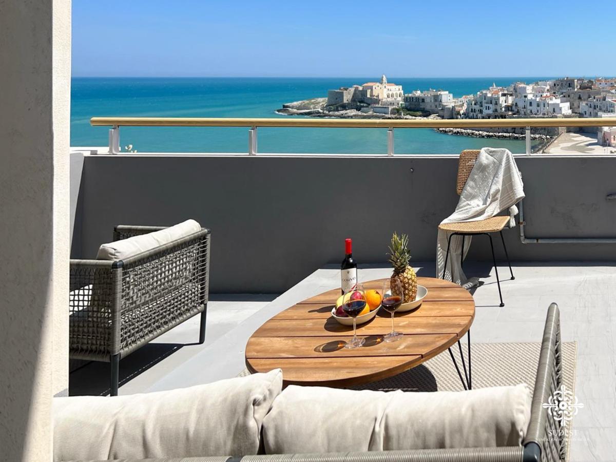 Апартаменти Infinito - Attico Sul Mare В'єсте Екстер'єр фото
