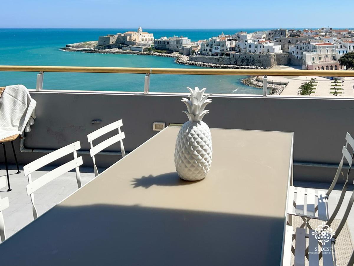 Апартаменти Infinito - Attico Sul Mare В'єсте Екстер'єр фото