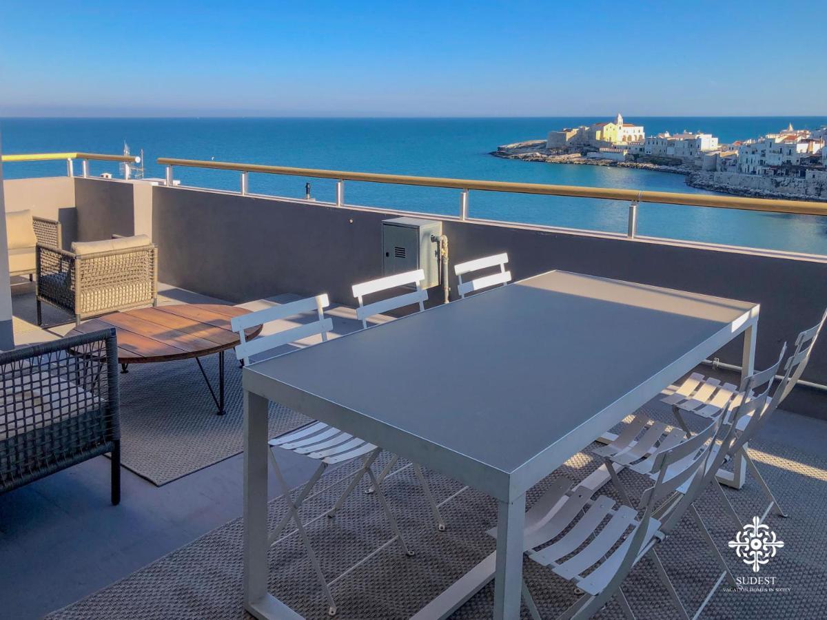 Апартаменти Infinito - Attico Sul Mare В'єсте Екстер'єр фото